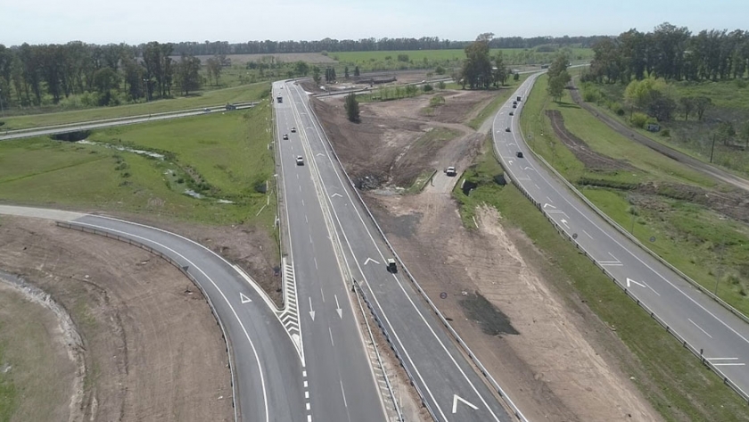 Ya funciona la nueva conexión directa entre Acceso Oeste y la autopista de la RN5 en Luján