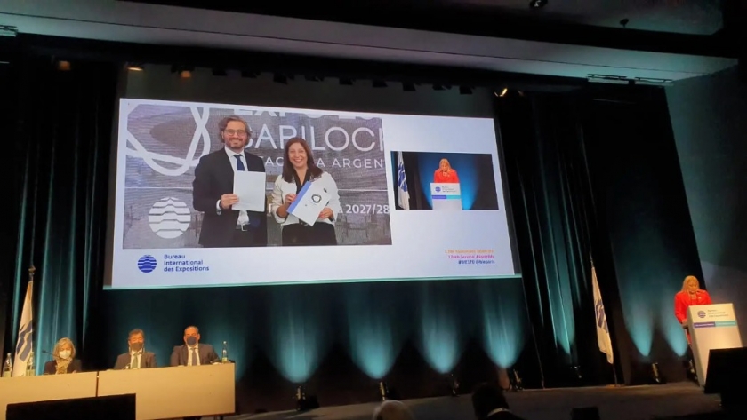 Presentaron en París la candidatura de Bariloche para la Expo Especializada 2027