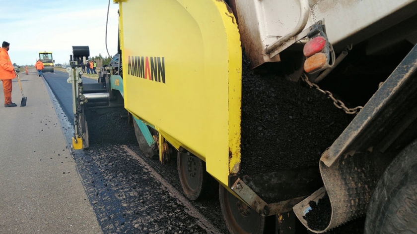 Se retoman los trabajos sobre la RN33