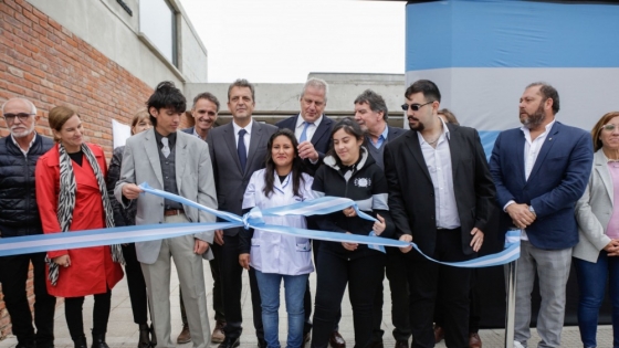 <Massa, Katopodis y Perczyk inauguraron la Nueva Escuela Técnica Secundaria, en San Miguel
