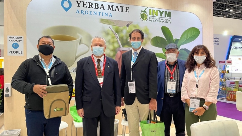 Balance positivo para la presencia de la yerba mate argentina en la feria Gulfood Dubai