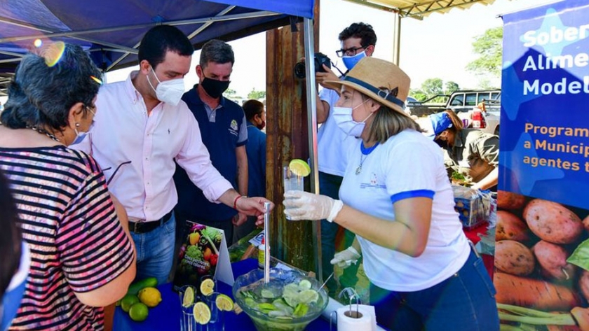 El vicegobernador Solís presente en la jornada de Soberanía Alimentaria en Palo Santo