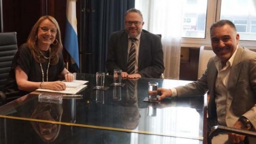 Alicia se reunió con el ministro de Desarrollo Productivo