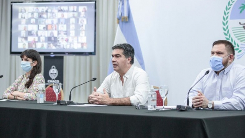 Capitanich encabezó el primer congreso virtual de concejales del Chaco: "Ustedes tienen la responsabilidad de hacer de cada municipio el epicentro de la democracia"