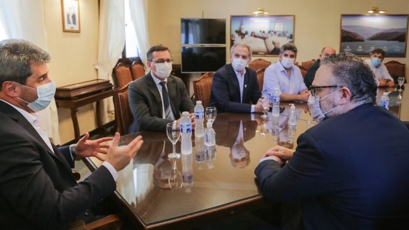 Sergio Uñac y Matías Kulfas se reunieron con representantes de cámaras empresarias de San Juan