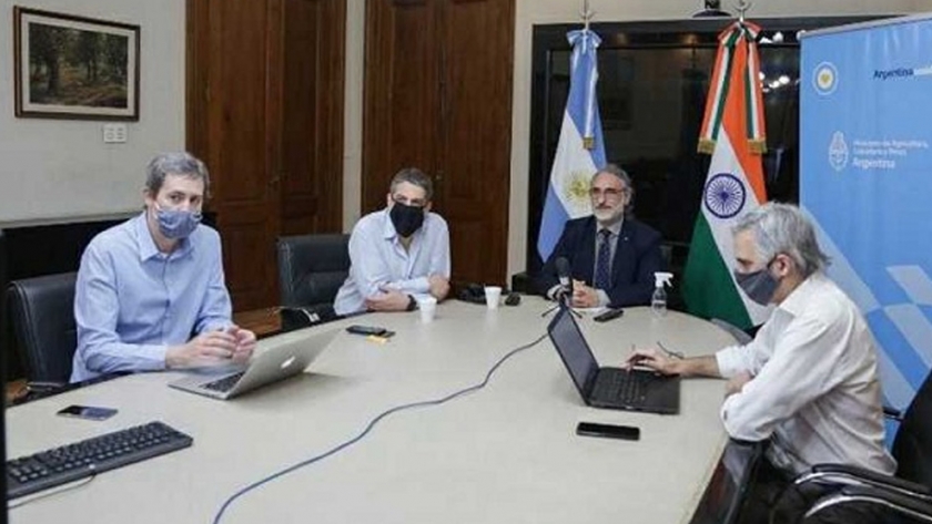Basterra y su par de India profundizan el marco bilateral