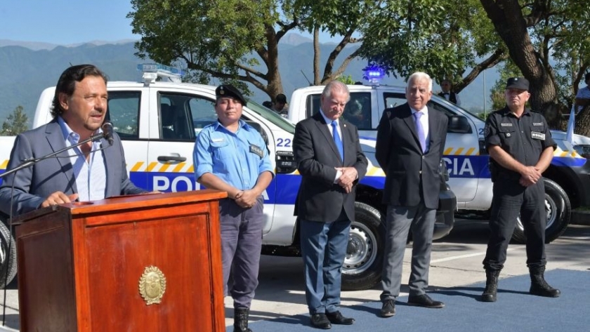Durante la gestión de Gustavo Sáenz, el servicio de Seguridad de Salta se incrementó en más de 200 móviles