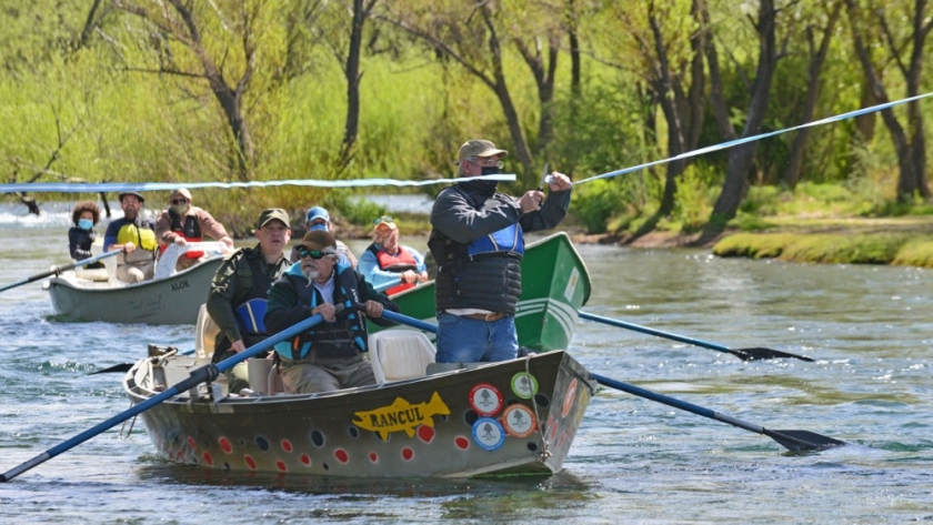 Turismo participó del acto de apertura de la temporada de pesca en Junín de los Andes