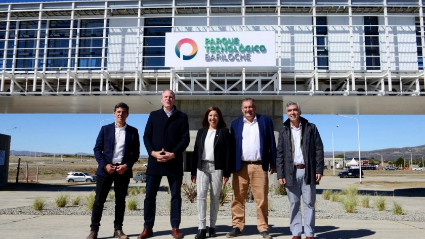 Inauguraron las primeras obras del Parque Productivo, Tecnológico e Industrial de Bariloche
