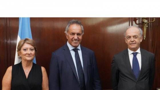 Scioli y Lamas se reunieron con el embajador de Portugal para afianzar los compromisos de cooperación bilaterales