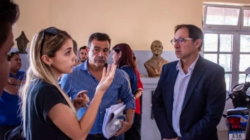 El Gobierno avanza con mejoras edilicias en las escuelas de la provincia