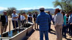 Nación mejora el acceso al agua en la localidad riojana Los Colorados