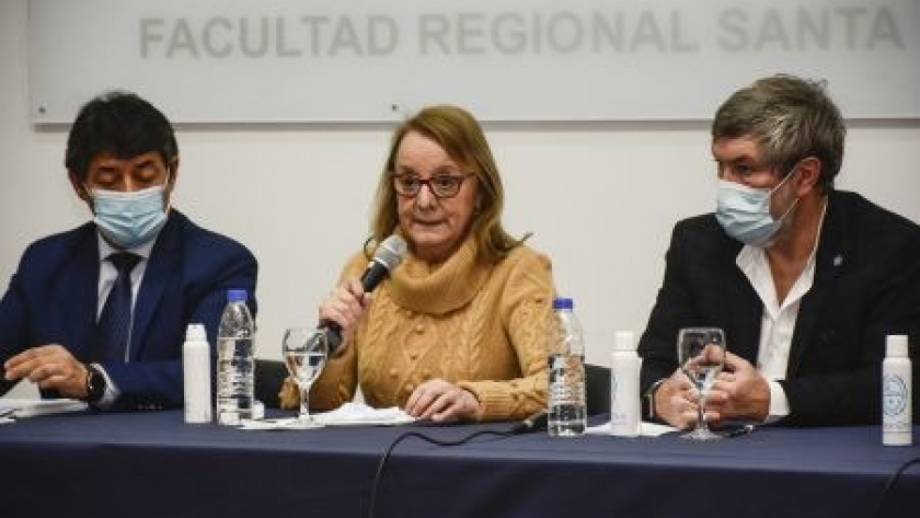 Alicia resaltó la participación de Santa Cruz en la Prospectors & Developers Association of Canada