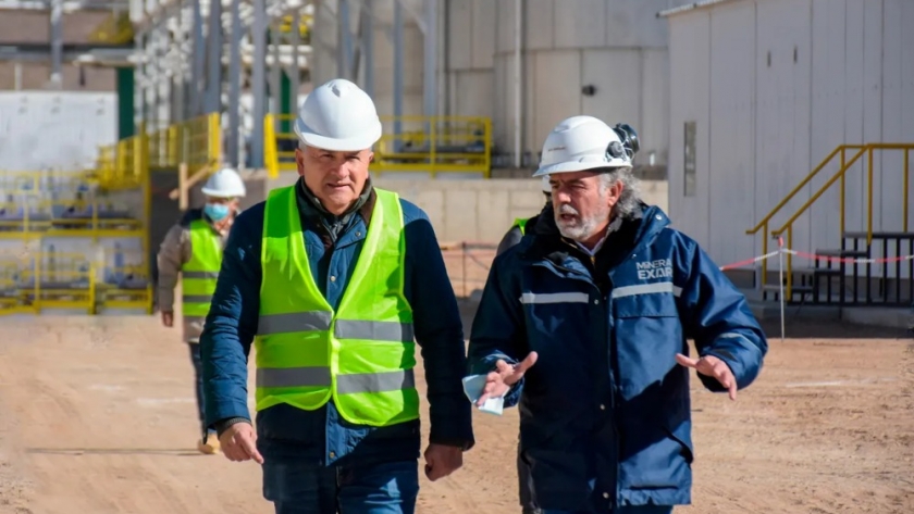 Morales destacó el desarrollo y la proyección de inversiones en litio