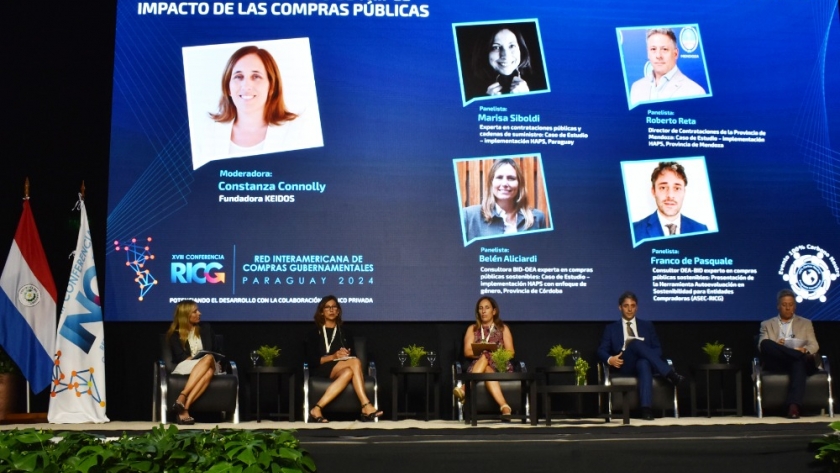 Mendoza participó en la XVIII Conferencia de la Red Interamericana de Compras Gubernamentales