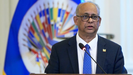 Ramdin asume la OEA en un escenario geopolítico desafiante