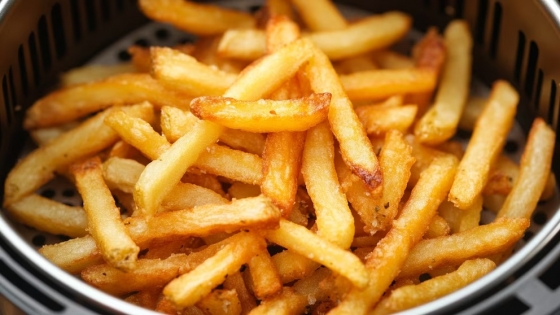 Papas fritas en air fryer: ¿una opción más saludable o solo una ilusión?