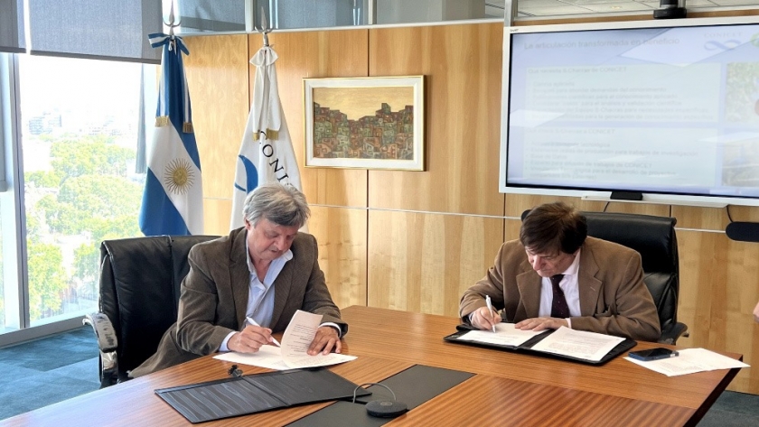 El CONICET y Aapresid firmaron convenio de cooperación científica