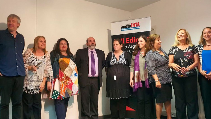 El Senasa recibió el premio ArgenINTA a la calidad agroalimentaria por su trabajo en BPA