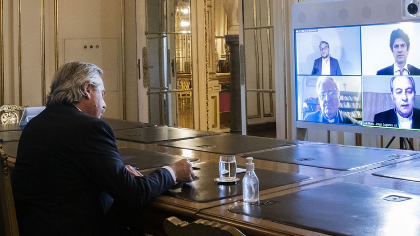 El Presidente abogó por un "diálogo sincero que permita transformar a la Argentina en un país de más igualdad"