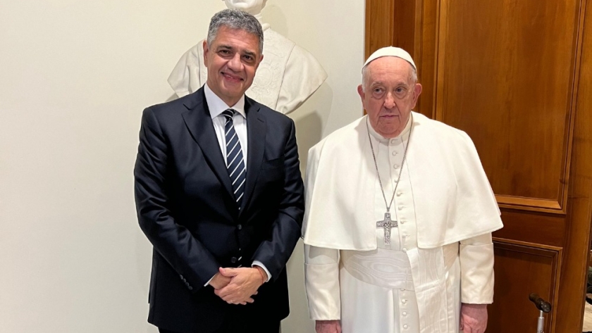Jorge Macri fue recibido por el Papa Francisco en una audiencia privada en el Vaticano: “Me pidió trabajar en reconstruir el diálogo”