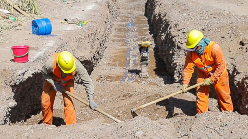OSSE instalará una nueva red de agua potable en Calingasta