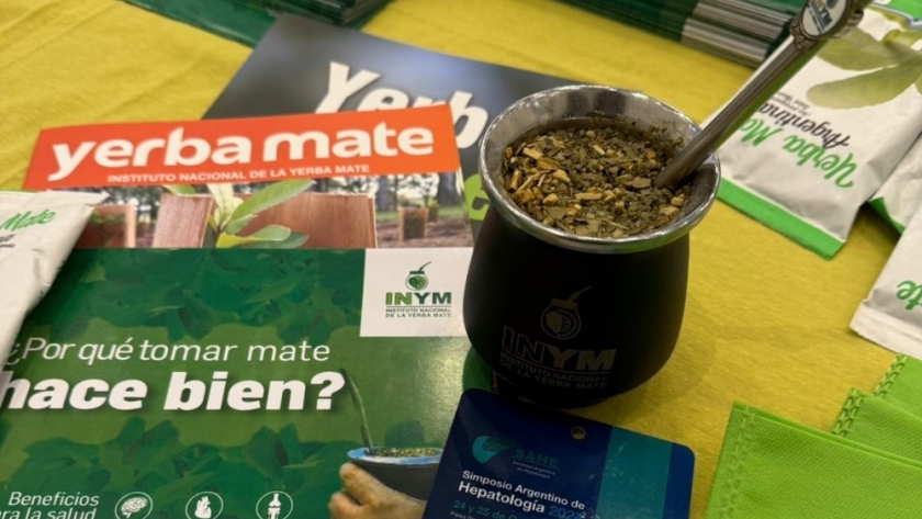 La yerba mate, en Simposio Argentino de Hepatología