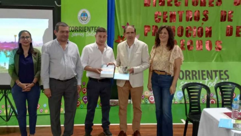 El ICAA entregó material didáctico a los Centros de Promoción de Derechos