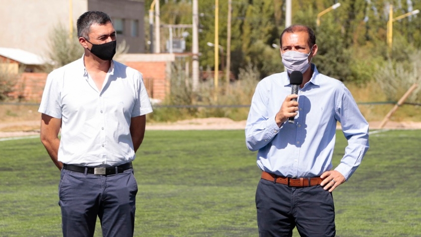 Gutiérrez anunció obras para la capital de Vaca Muerta