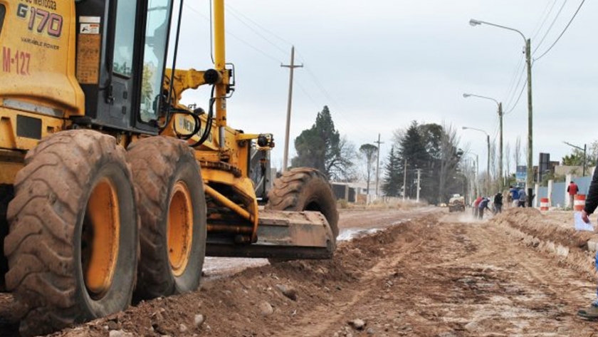 Nuevos pavimentos en dos arterias esenciales de Maipú y Guaymallén