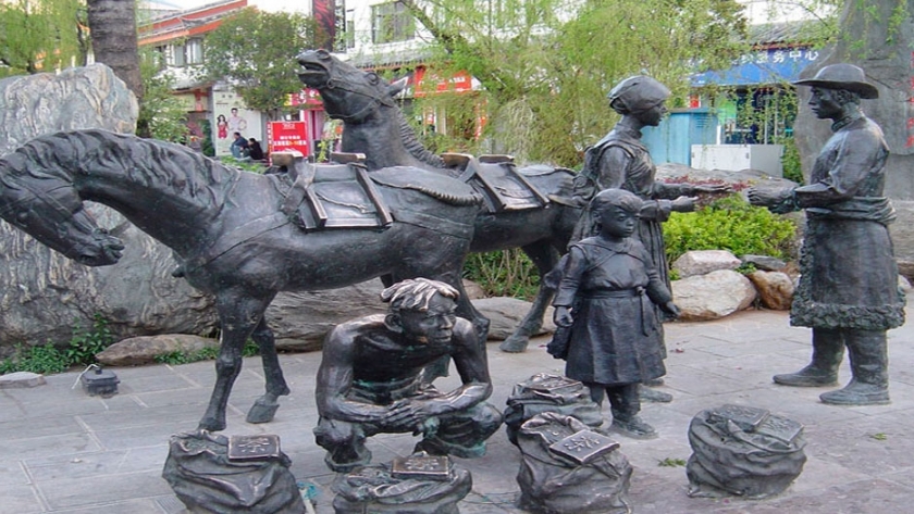 La antigua Ruta del Té y del Caballo en China