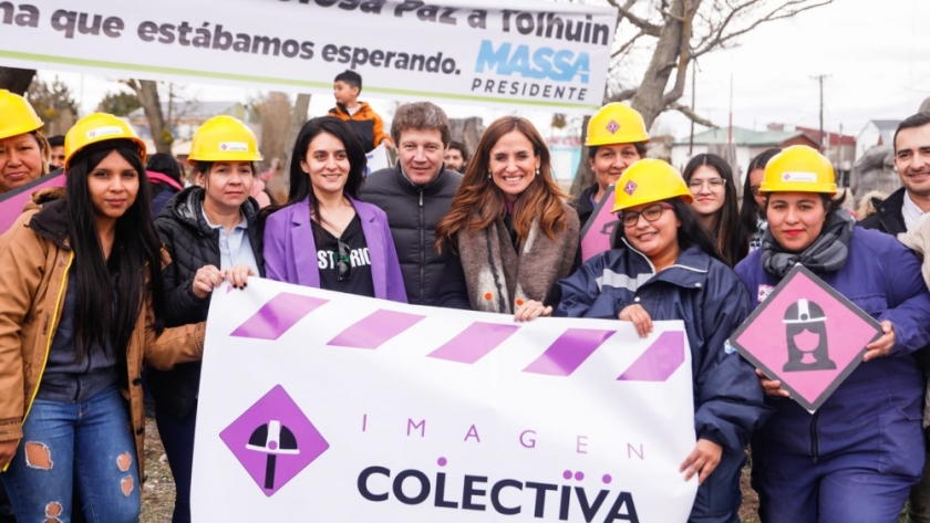 En Tierra del Fuego, Tolosa Paz y el gobernador Melella recorrieron Cooperativas de Trabajo