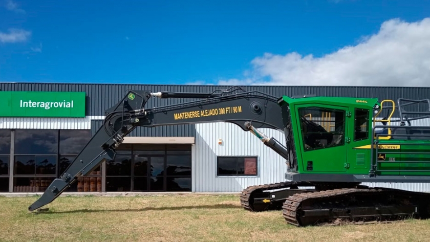 John Deere Forestal Uruguay 
