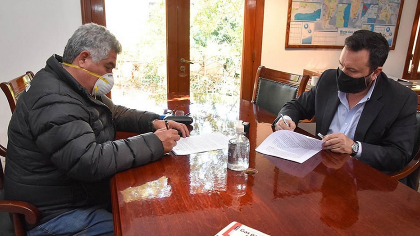 Después de 10 años se retoma la obra de gas domiciliario para Anta