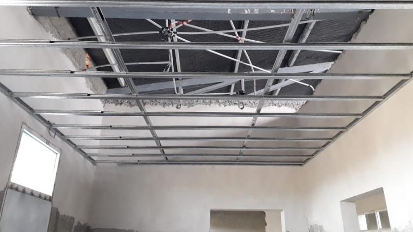 El gobierno provincial avanza con la obra de ampliación de la escuela n° 147 de Comodoro Rivadavia