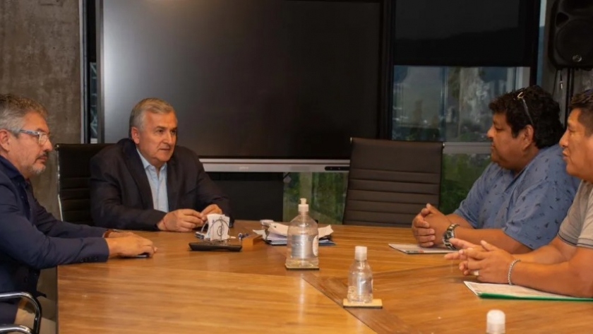 El Gobernador dialogó con los representantes de los sindicatos azucareros de La Esperanza y Ledesma