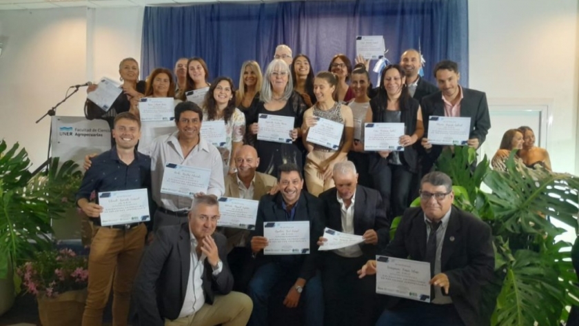 Entre Ríos tuvo 26 egresados de la primera Diplomatura en Periodismo Agropecuario