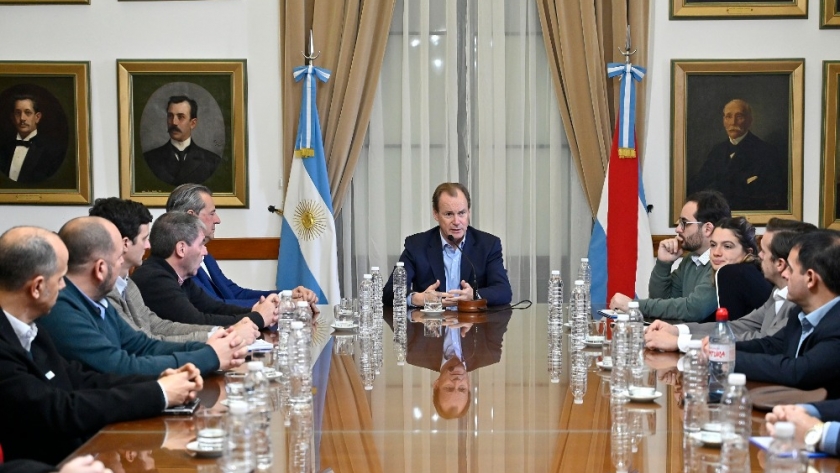 Gustavo Bordet participó de una reunión para difundir herramientas de financiamiento a proyectos de innovación tecnológica