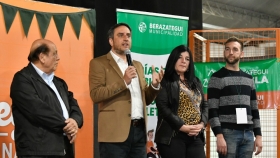 Cabandié y Mussi encabezaron el acto por el 6º aniversario del programa “Berazategui Recicla”