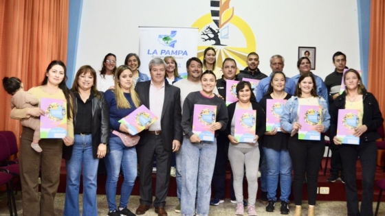 El Gobierno pampeano otorgó créditos de Economía Social a emprendedores y al municipio de Quemú Quemú