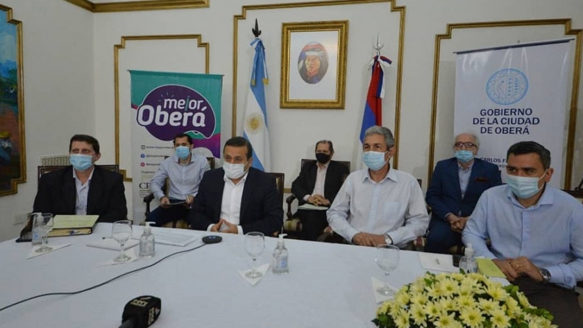 El Gobernador acompañó el lanzamiento de "Mejor Oberá"