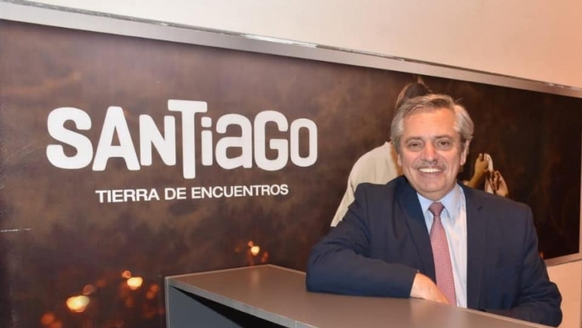 Esta es la agenda de Alberto Fernández en su visita a Santiago del Estero