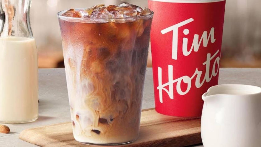 Tim Hortons presenta su nueva leche de almendras en Canadá