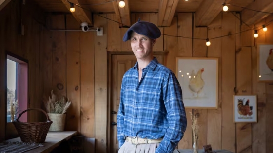 Christian Croissant: el agrónomo que creó quesos premium patagónicos a los pies del Lanín