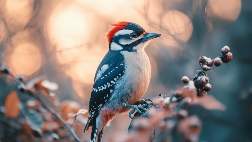 Cómo los pájaros carpinteros soportan impactos extremos sin dañarse: una coordinación muscular y respiratoria única