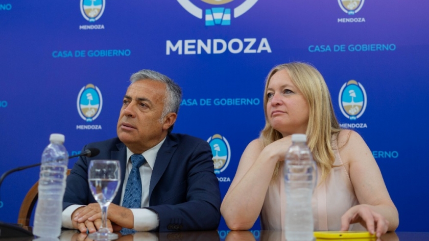 Cornejo, Casado y Montero presentaron el Plan Provincial de Salud 2024-2030