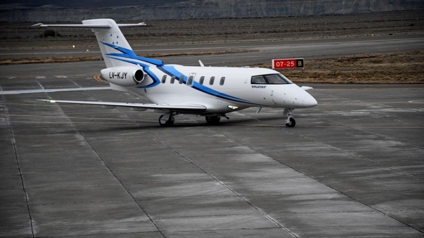 El avión sanitario “La Cruz del Sur” realizó la primera aeroevacuación a Buenos Aires