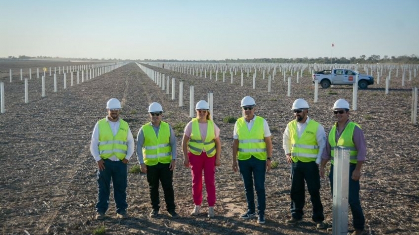 Zdero en el departamento Brown: electrificación rural en Río Muerto- Los Frentones y Primer Parque Solar del Chaco, en Pampa Del Infierno