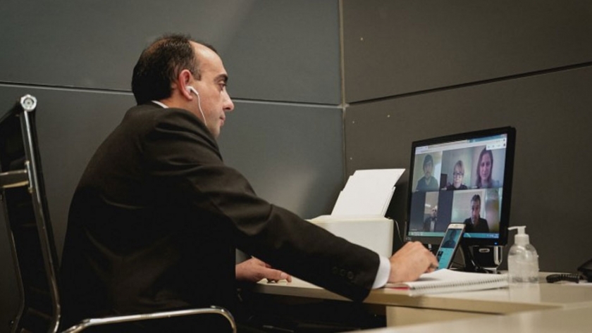 Por videoconferencia, se avanza en el Programa de Eficiencia Energética