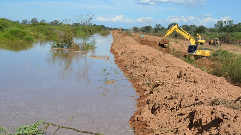 Horacio Zambón destacó como "importantes" obras a ejecutarse en zonas del río Pilcomayo y el Bañado